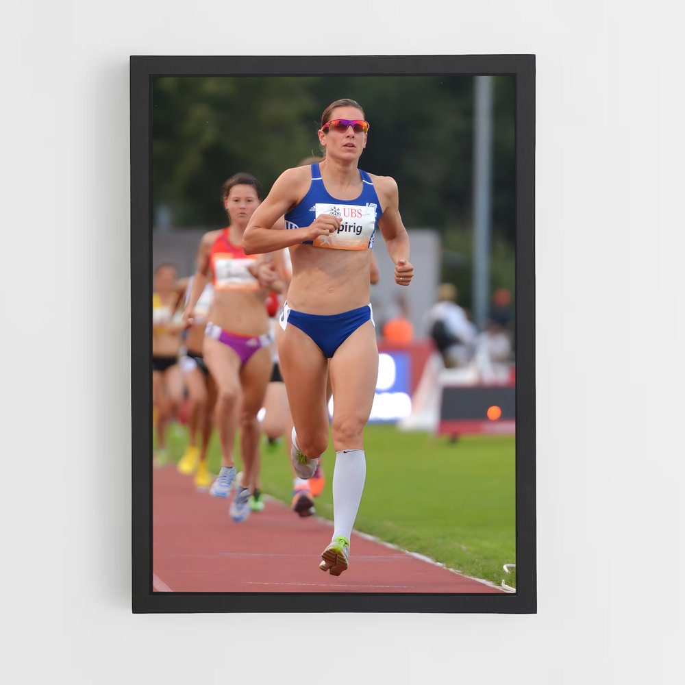 Poster L'Envol de Nicola – affiche Athlétisme (vue 2)